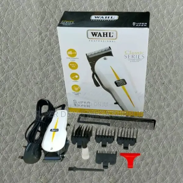 Heavy Duty Wahl Super Taper Classic Hair Clipper Electric Kinyozi Tool