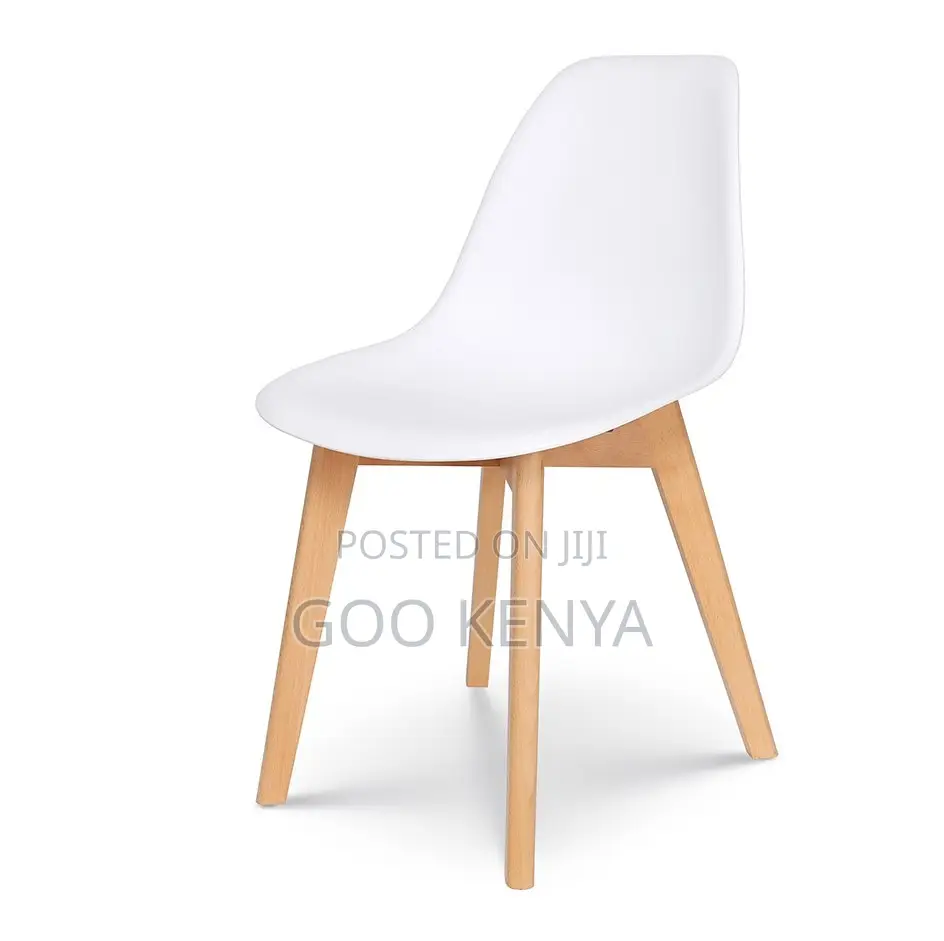 Home Chair; Durable Wood-Leg Chair for Restaurants, Cafes, and Events