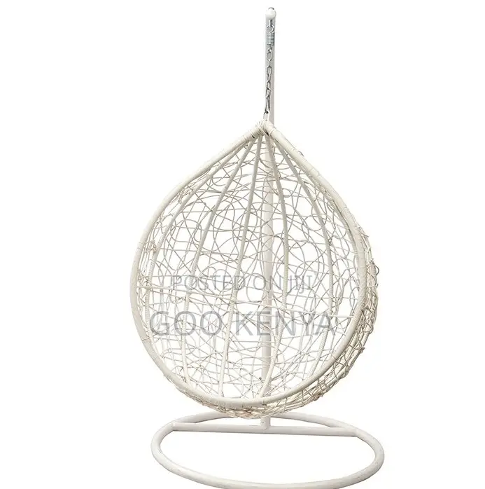Home Chair; Elegant Egg-Shaped Hanging Chair for Garden or Balcony