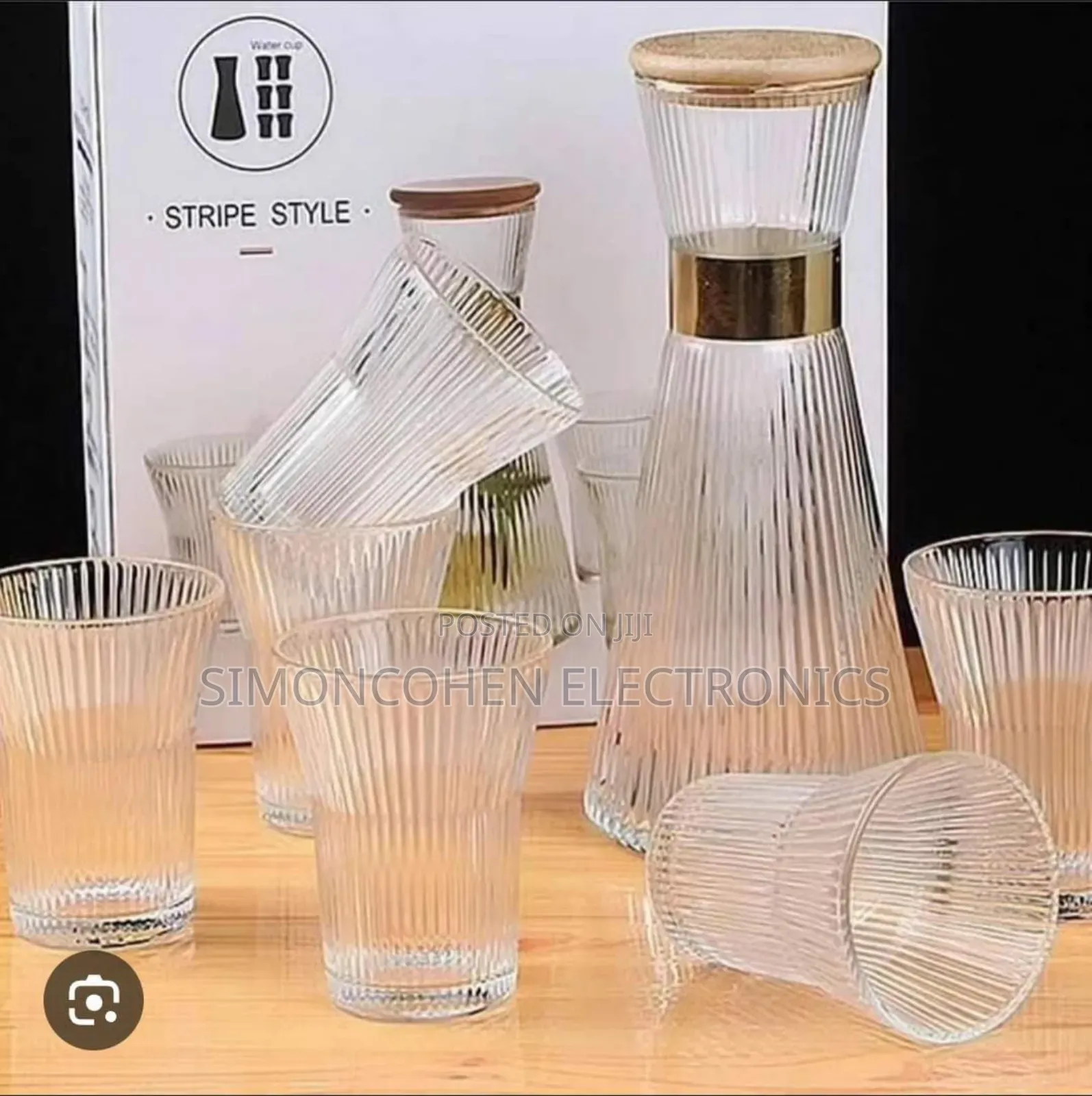 Glass Carafe Set