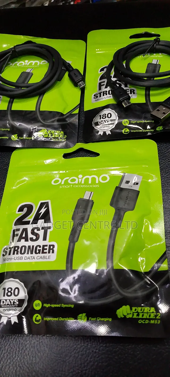 Oraimo 2a Micro-Usb Fast Charging Data Cable