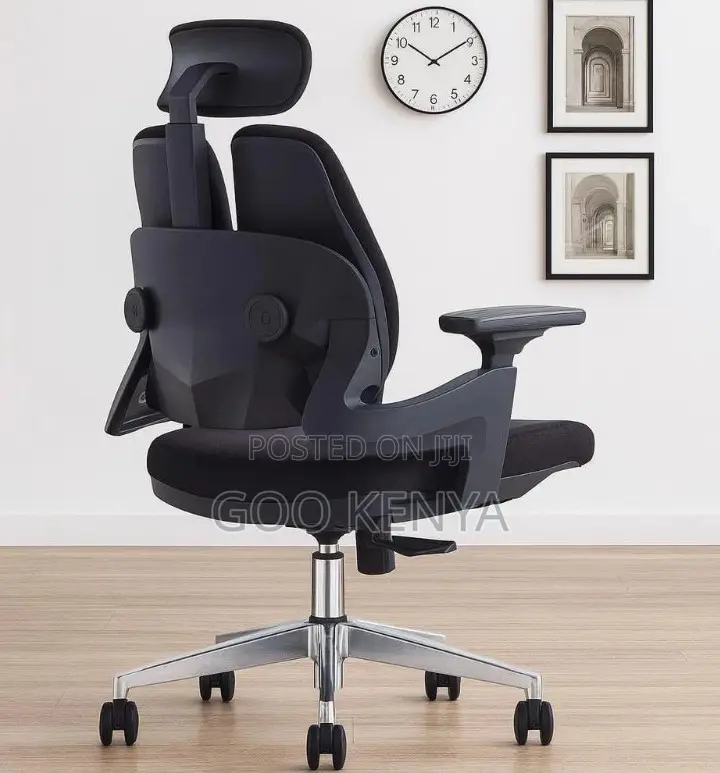 Office Chair; Office Chair With Mesh, Adjustable and Lumbar Protection