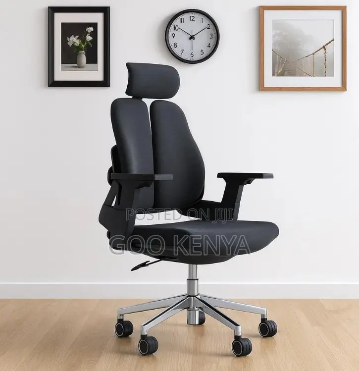 Office Chair; Office Chair With Mesh, Adjustable and Lumbar Protection
