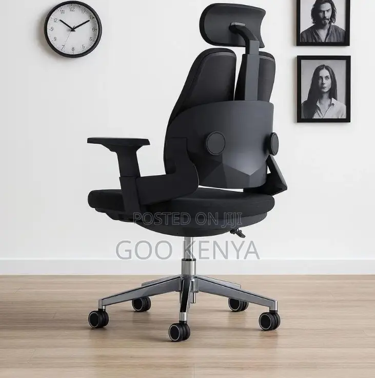 Office Chair; Office Chair With Mesh, Adjustable and Lumbar Protection
