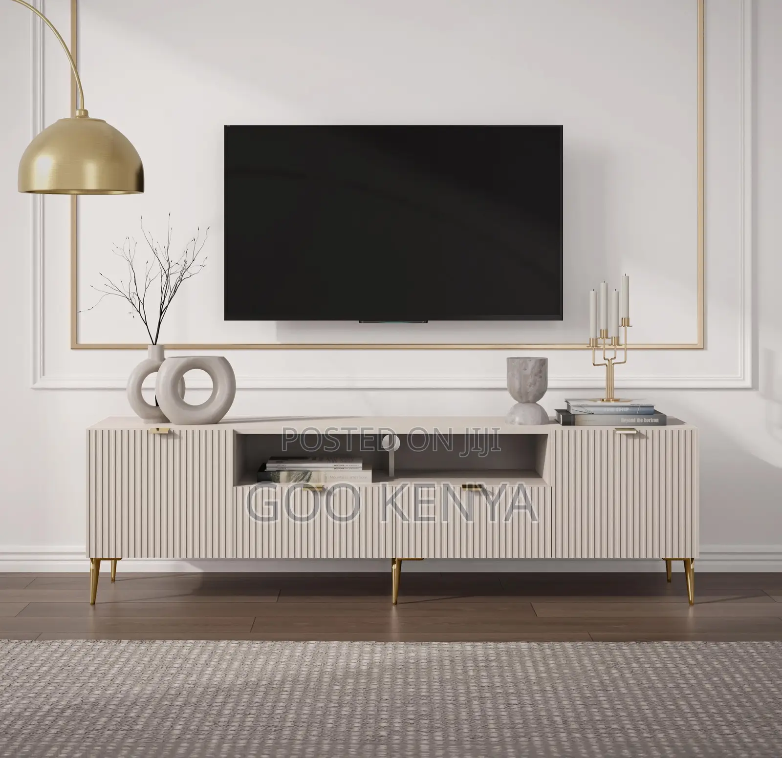 Home Tv Cabinet;High-End Living Room Tv Stand With Full Storage System