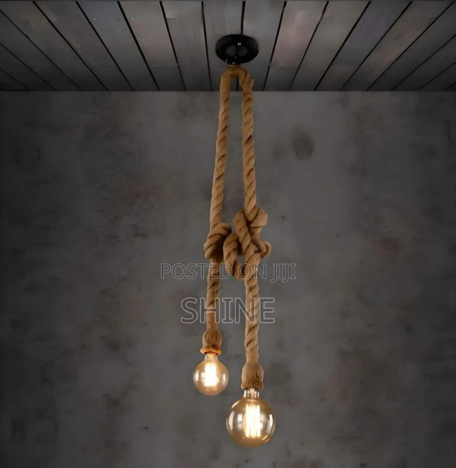 Twin Rope Pendant