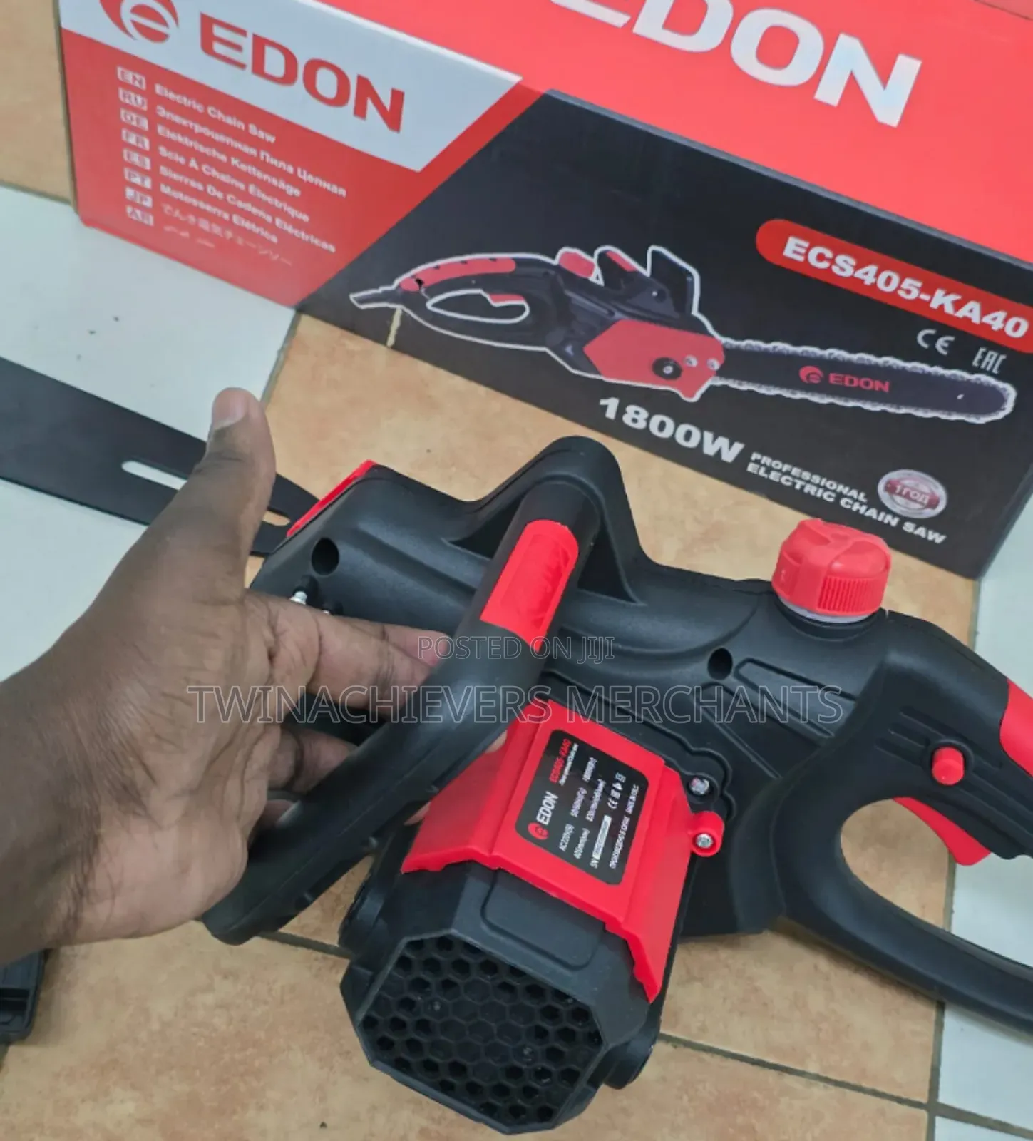 Chainsaw/Edon Electric Chainsaw 16inches 1800w