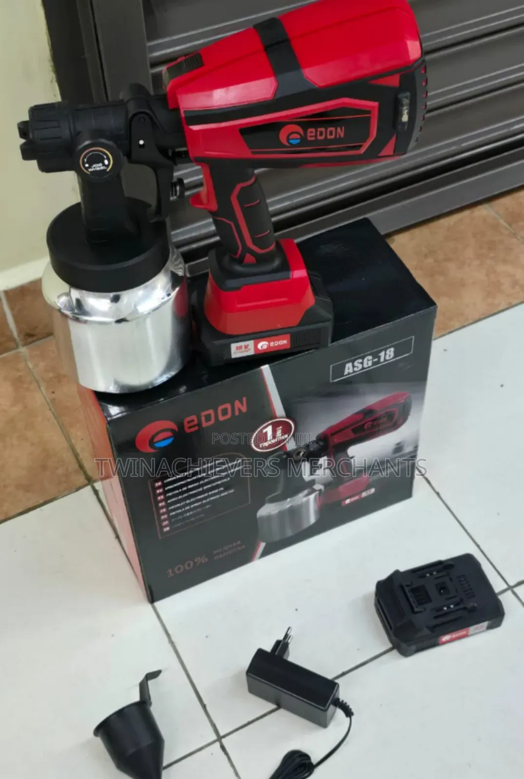 Cordless/Rechargable Spray Gun 18v/Edon Spray Gun