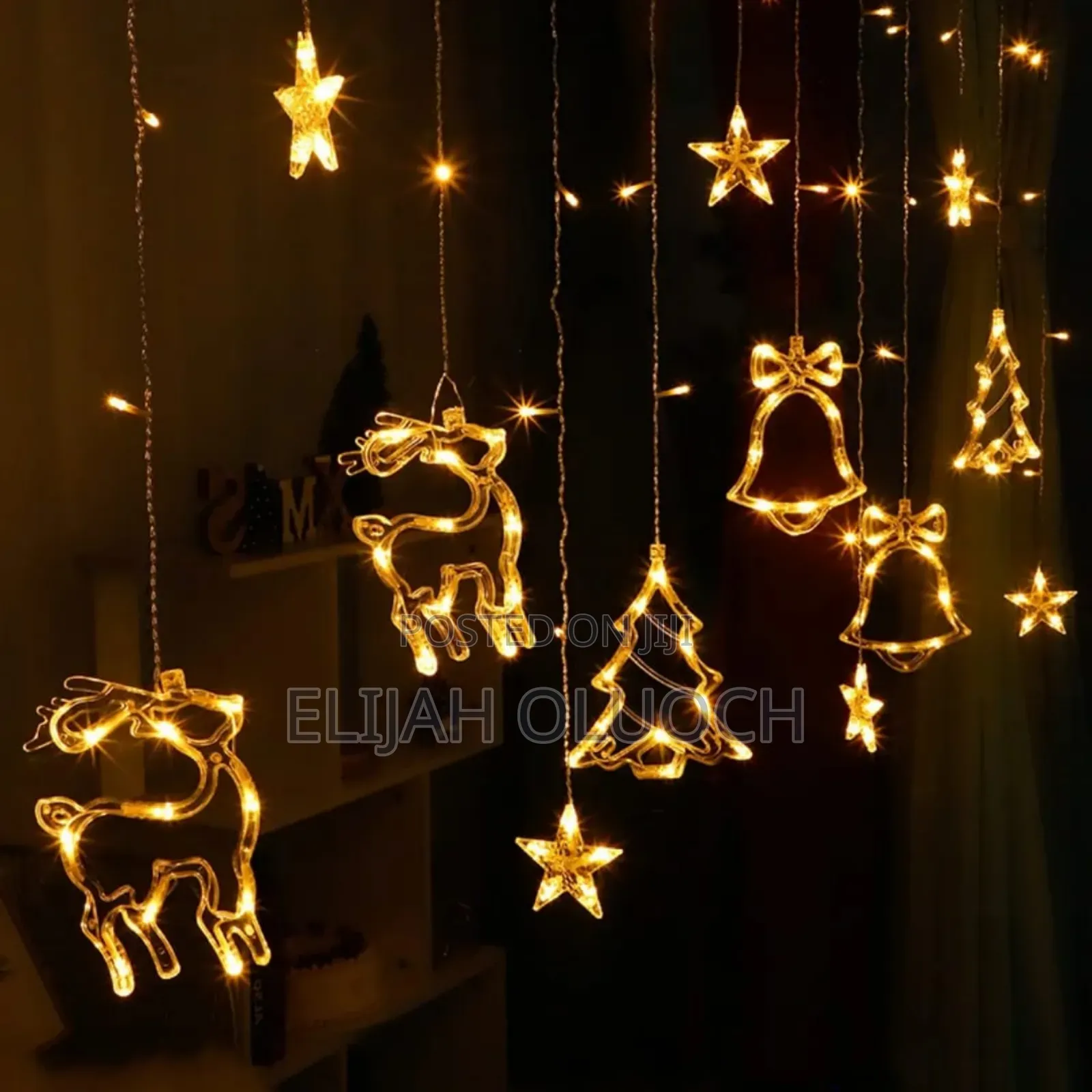 10 PCS Mixed Design Christmas W Led Garland Curtain Light