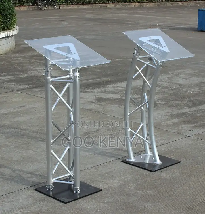 Office Conference Stand; Curved Podium Stand for Conferences Shows