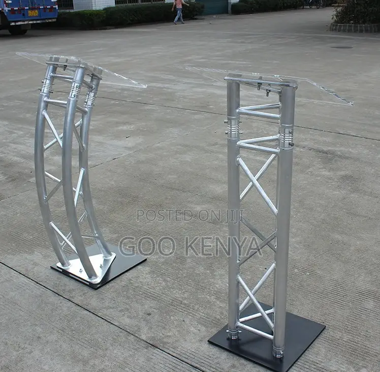 Office Conference Stand; Curved Podium Stand for Conferences Shows
