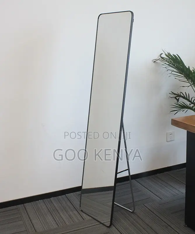 Home Mirror; Luxury Aluminium Frame Floor Mirror – Full Body View