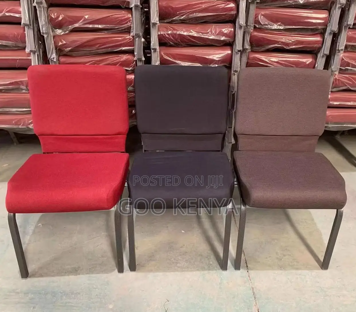 Home Chair; Premium Fabric Dining Chair With Heavy-Duty Base for Home