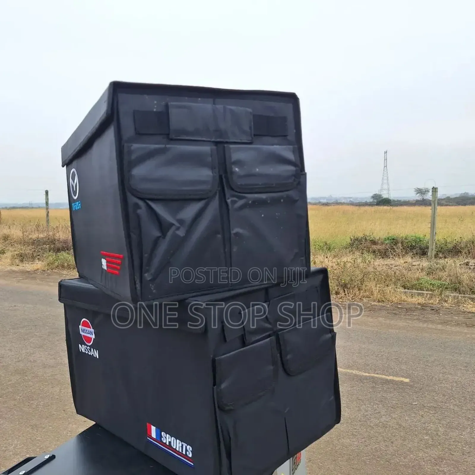 Mazda or Nissan Foldable Unique Boot Organizer With Logo