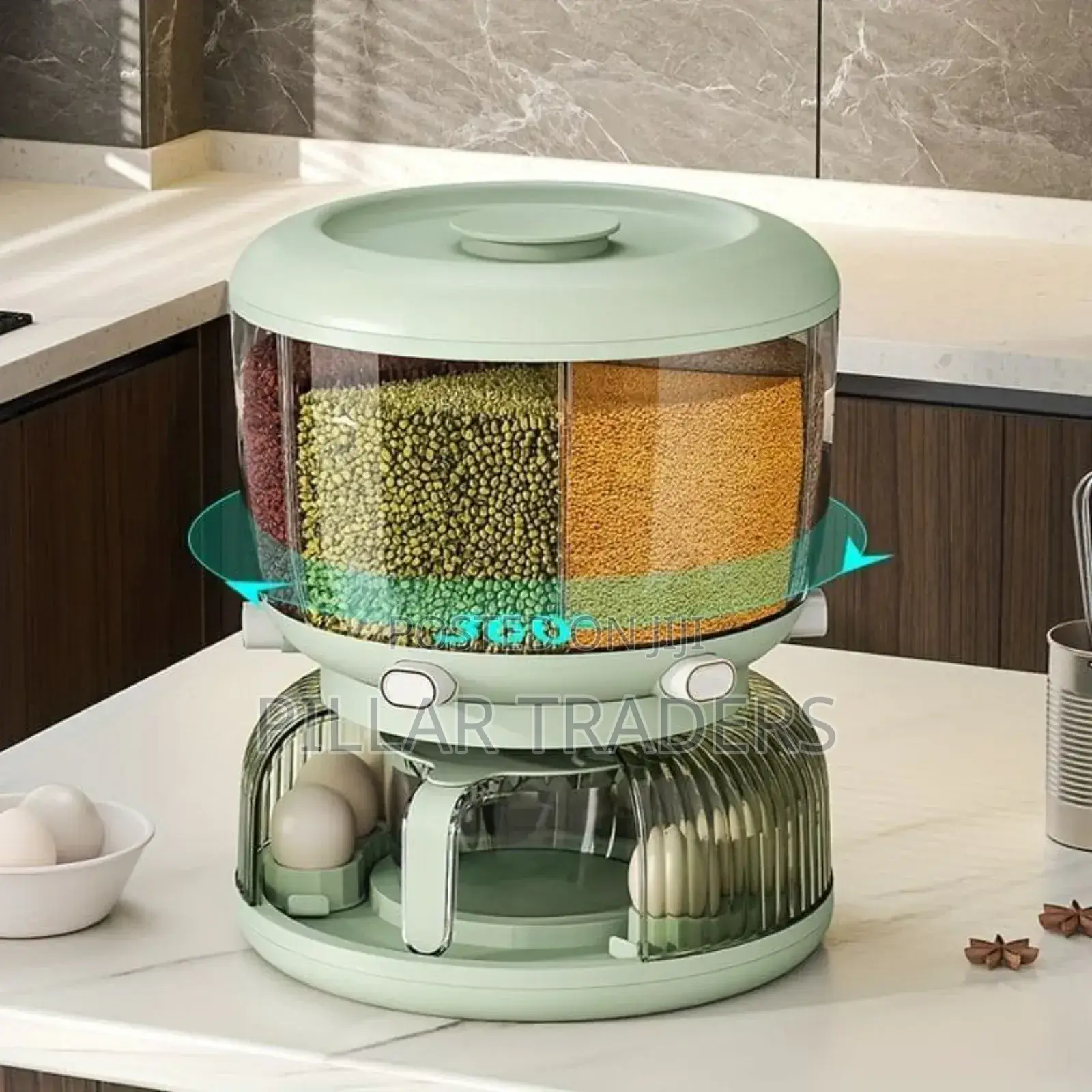 Rotating Cereal Dispenser