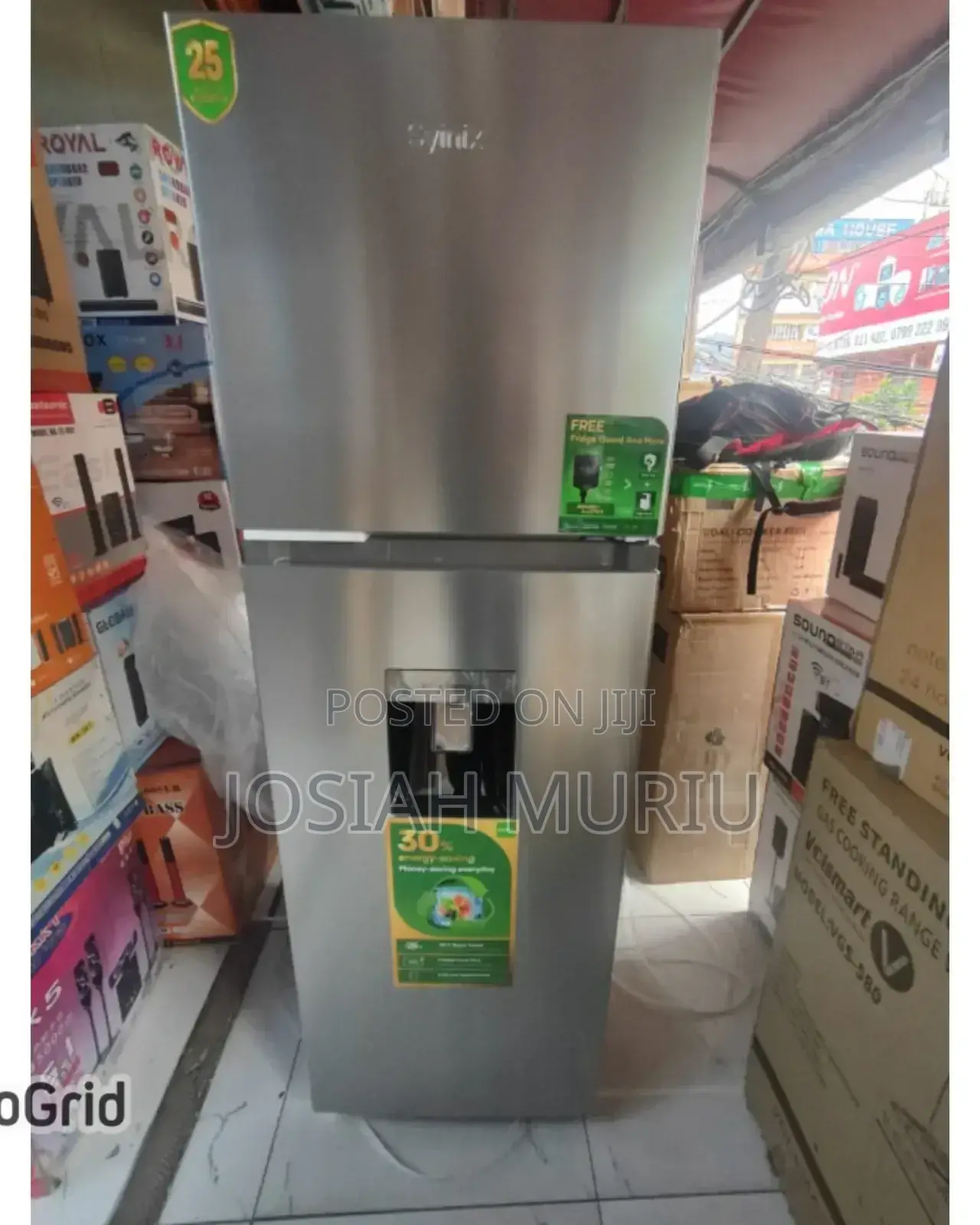 Syinix 257l Double Door No-Frost Fridge – Large Capacity