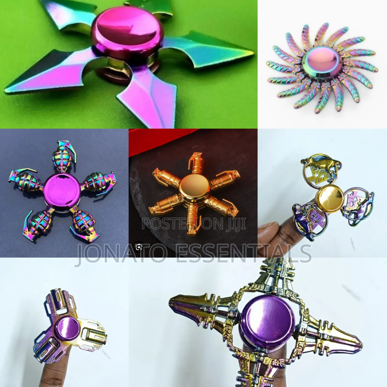 Metal Fidget Spinner Stress Relief Toy