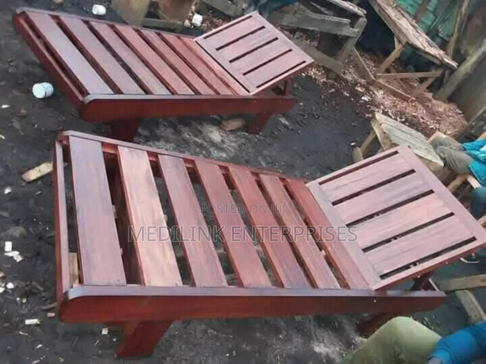 Susex Design Wooden Sunbeds