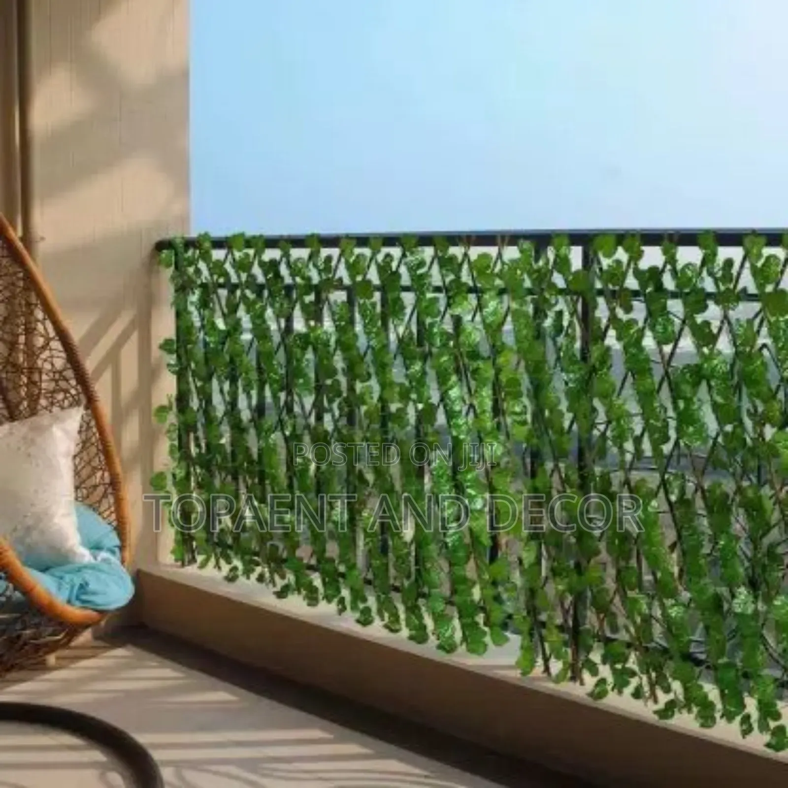 Modern Artificial Privacy Fence Design