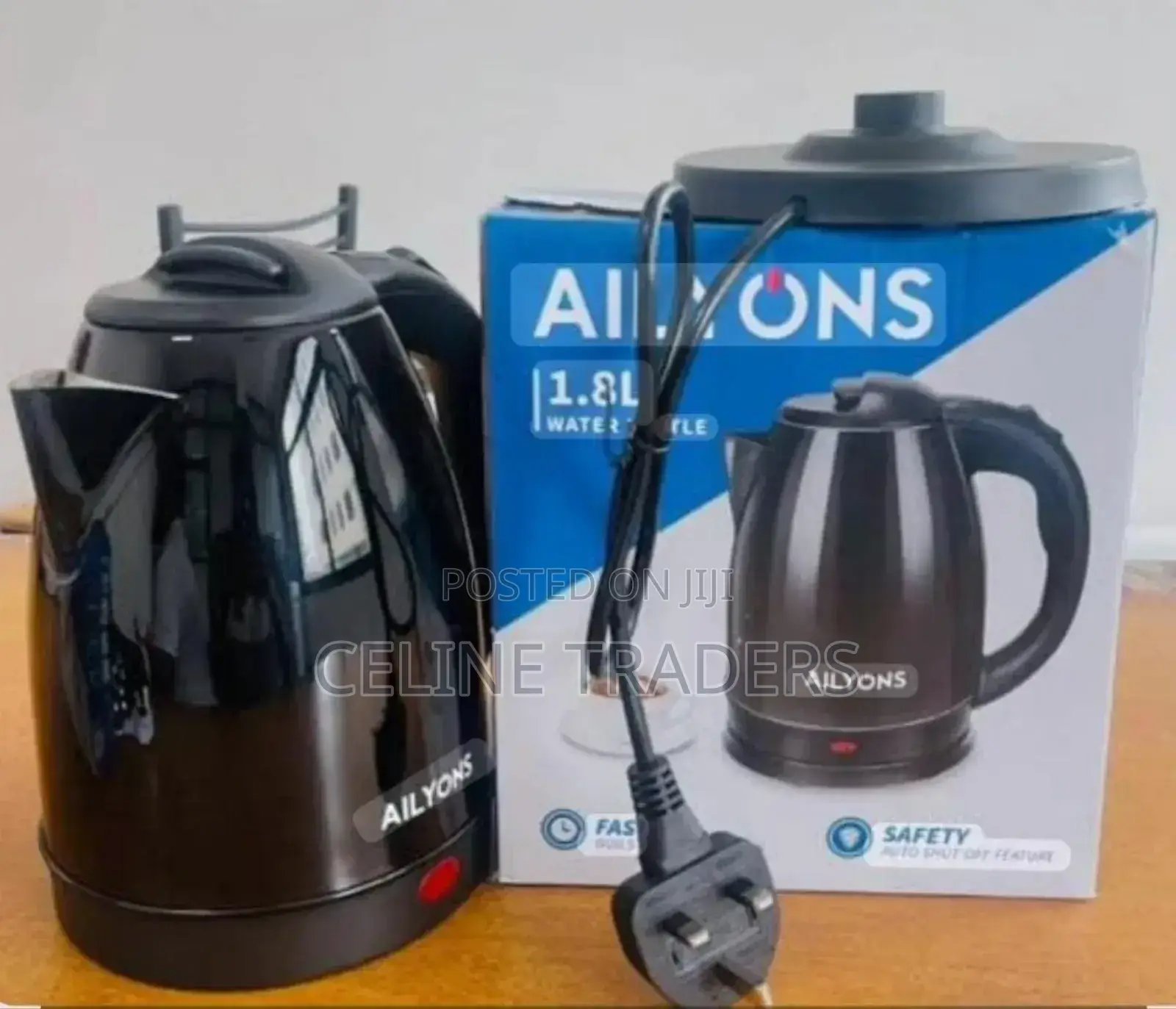 Ailyons Plastic 1.8l Kettle