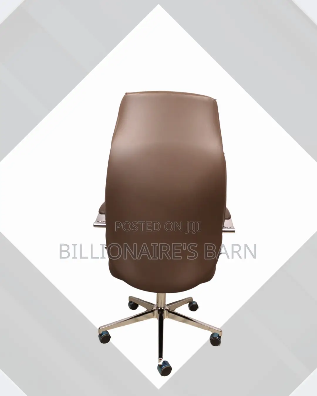 Durable Leather Brown Chair Office | Order Yours Today