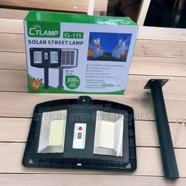 Ctlamp 300w Ultra Premium Solar Street Light With Long Working Hours