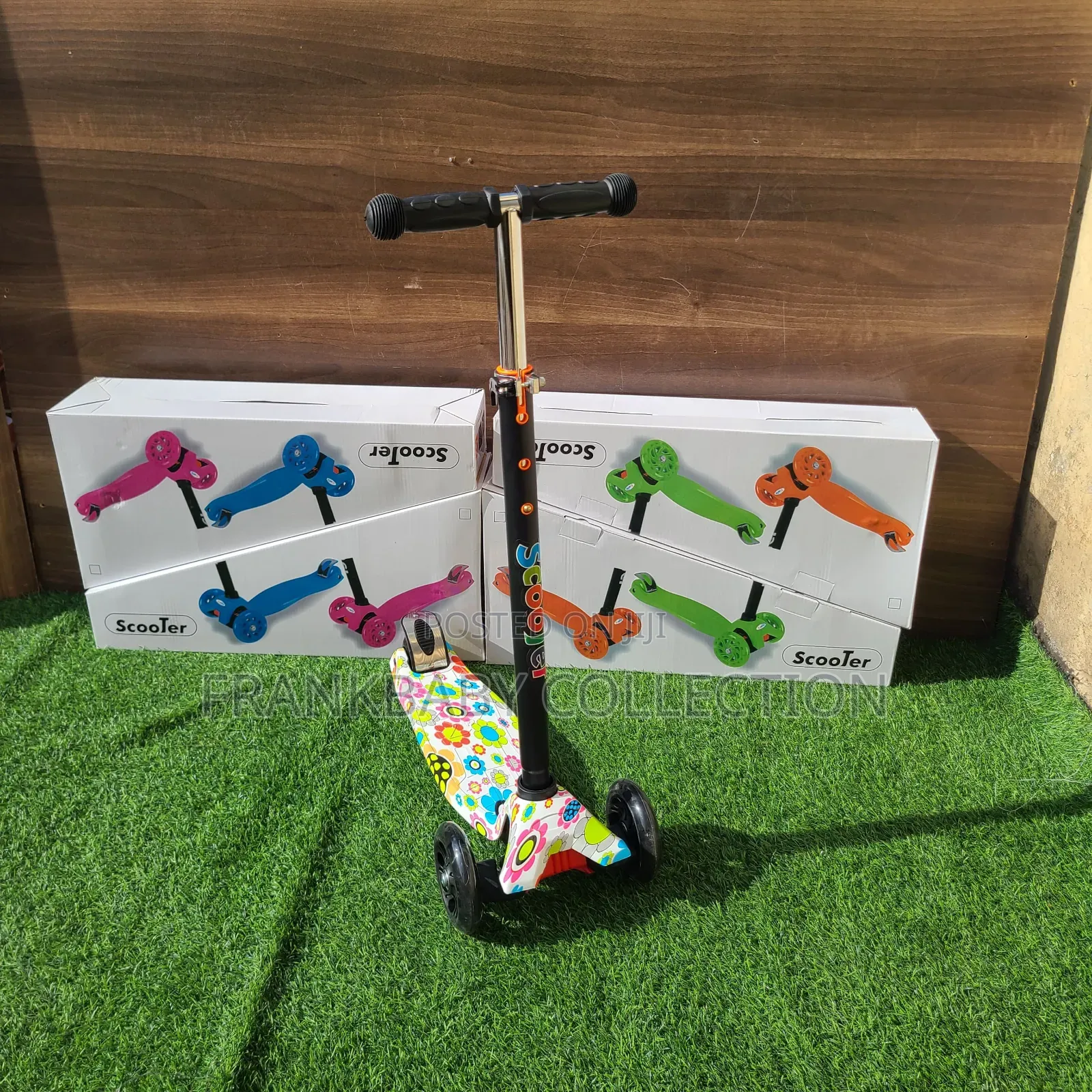 Colorbursta Rider Kids Scooter (Adjustable)