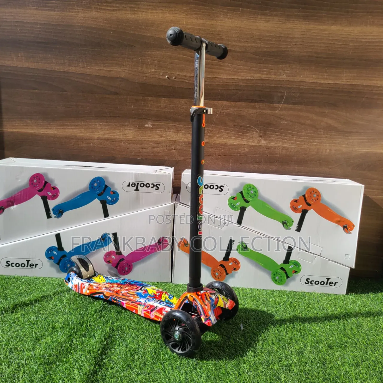 Colorful (Adjustable Kids Strong Scooter)