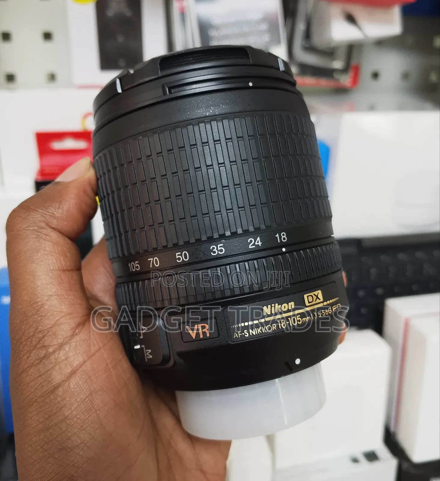 Nikon Af-S Dx Nikkor 18-105mm F/3.5-5.6g Ed Vr Lens Ex Uk