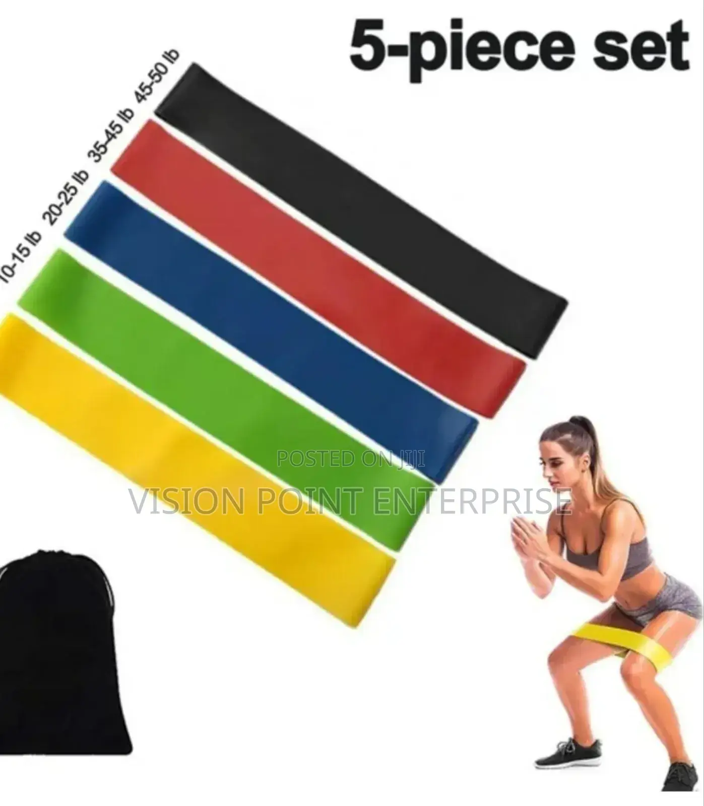 Resistance Band 5pcs Set