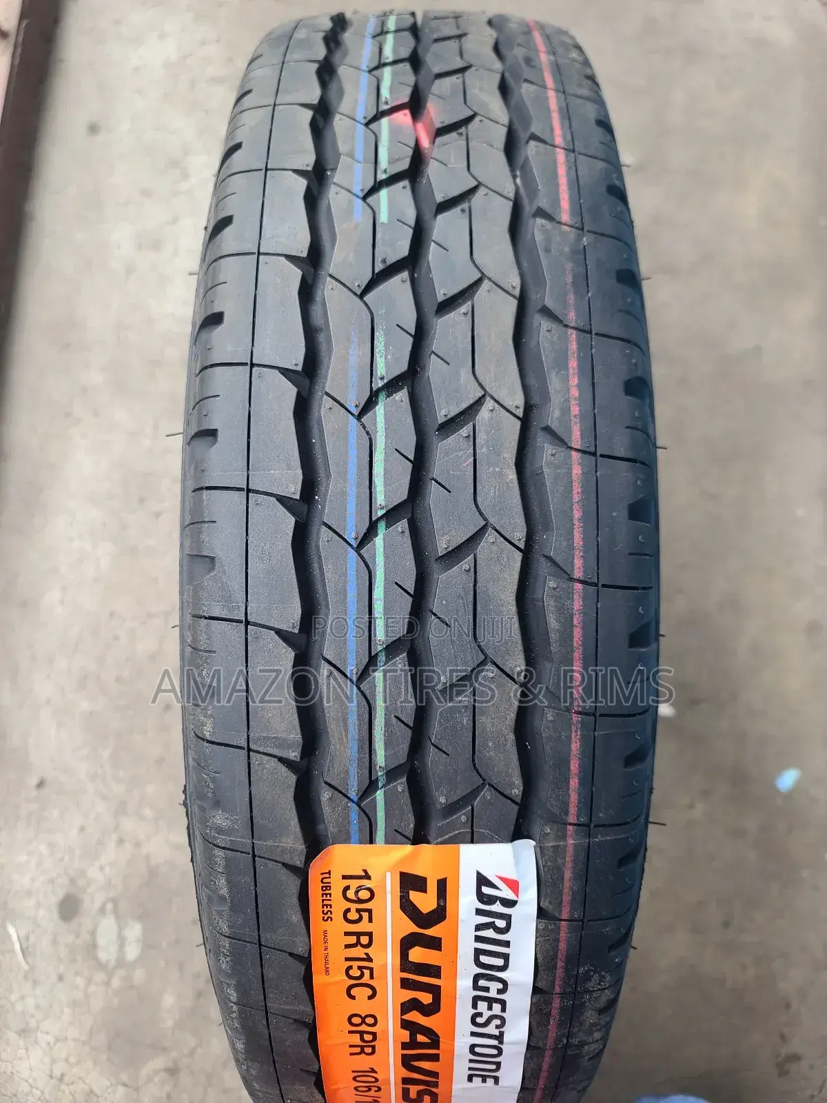 195r15 C Bridgestone Tires [Made In Thailand ]