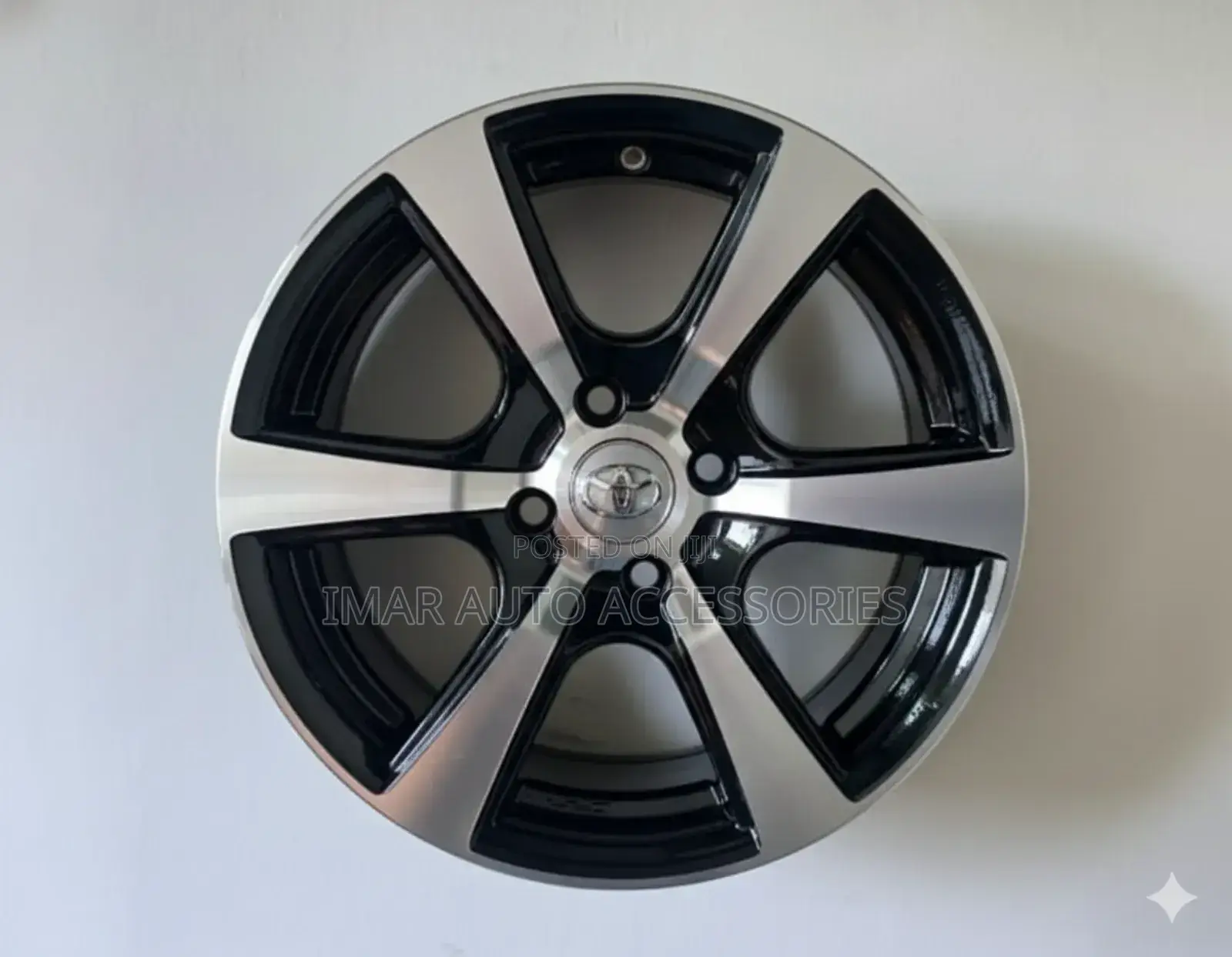15 Inch 6-Spoke Rims for Toyota | Strong, Stylish Perfect Fit