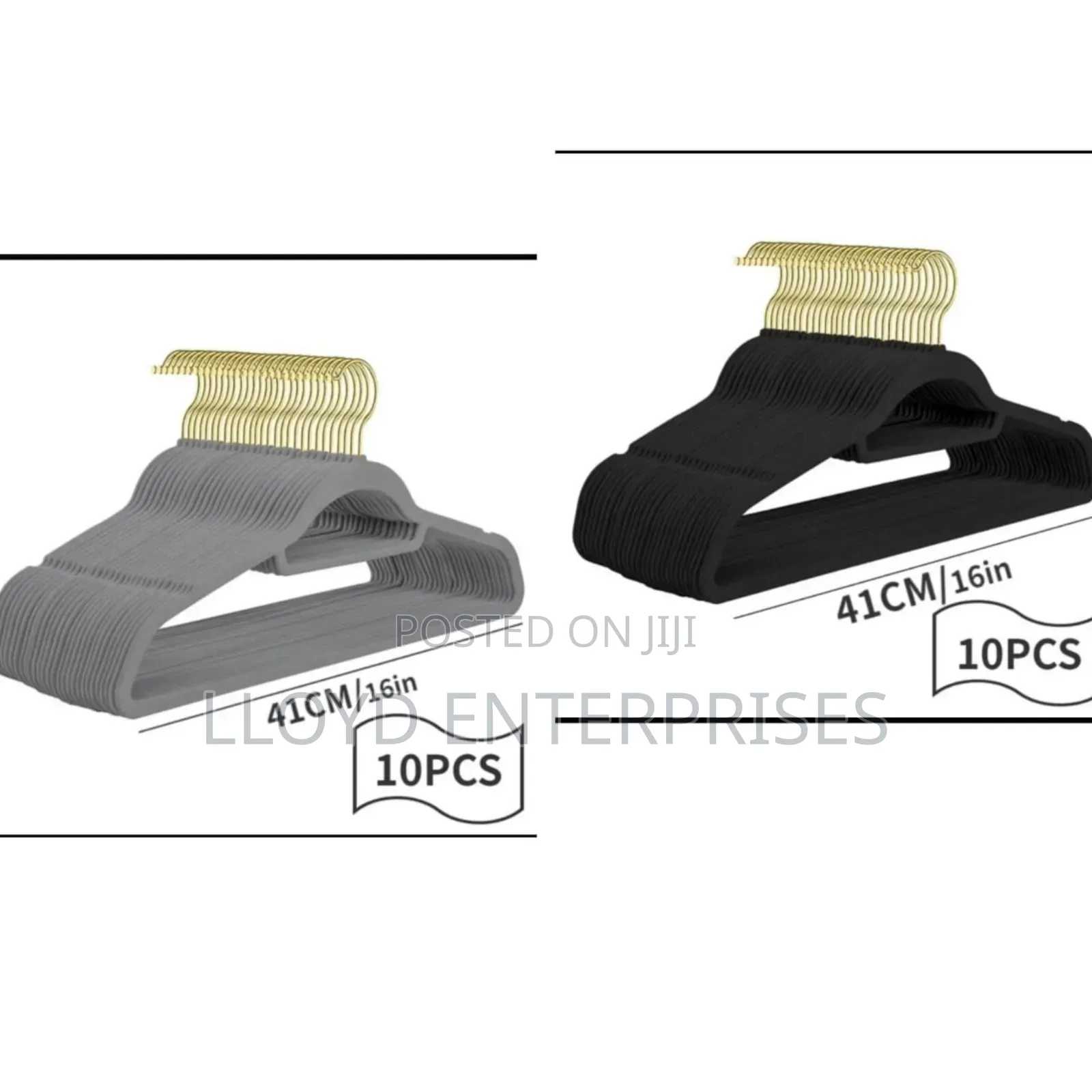 10pcs Velvet Hangers