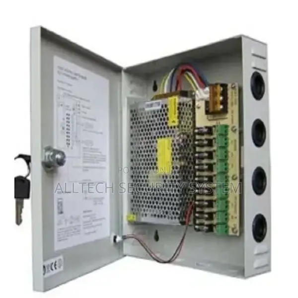 Closed Power Supply Unit 12v 20a for CCTV Camera