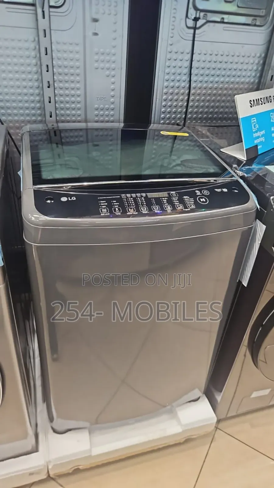 Lg 14kg Top Load Washing Machine(T1466nehg2