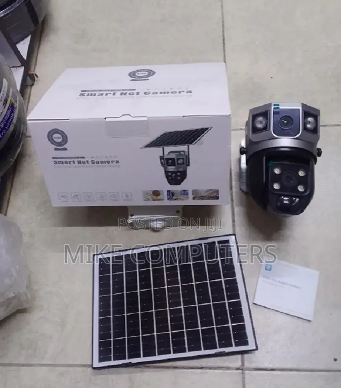 Built-in Microphone 4g PTZ Rotating Solar CCTV Camera