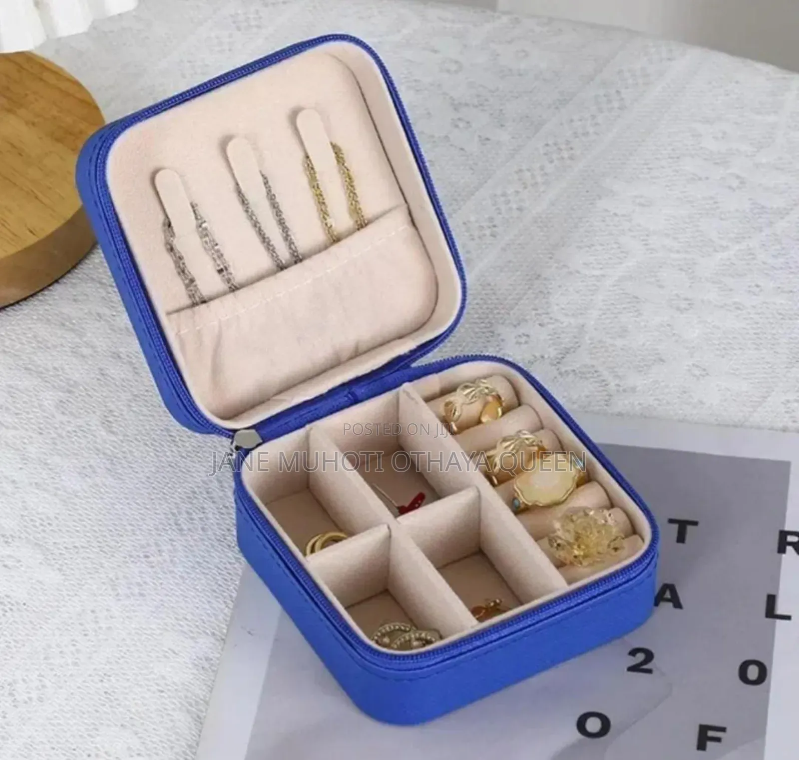 *Portable Travel Storage Organizer Jewelry