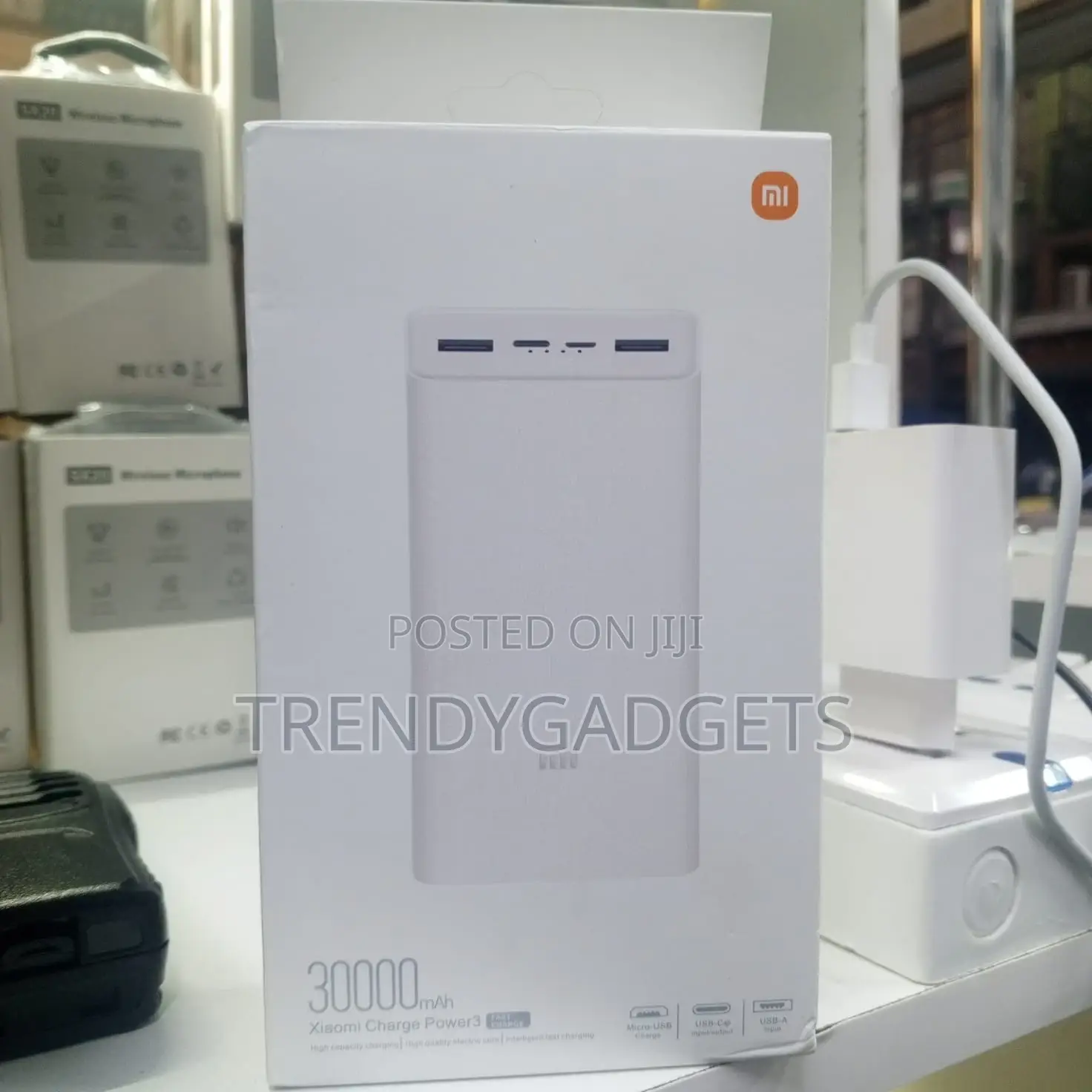 Mi 30000mah Power Bank With 18w Fast Charging Triple Ports