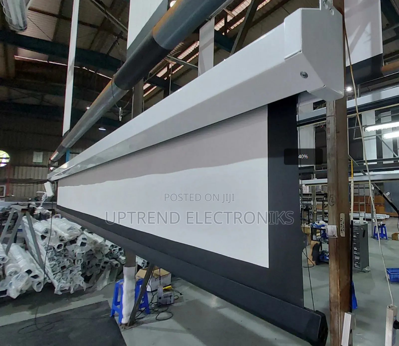 240×240 Cm Electric Projector Screen – Smart, Smooth Effortless 