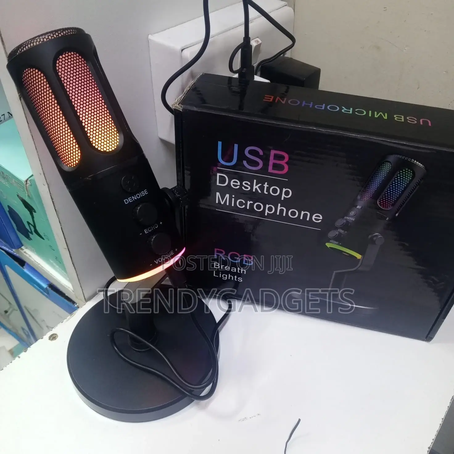 Usb RGB Condenser Microphone for Gaming, Streaming Podcasting