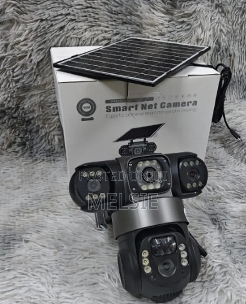 4g Triple Lens Solar PTZ Camera Ai Motion Detection and Auto-Tracking