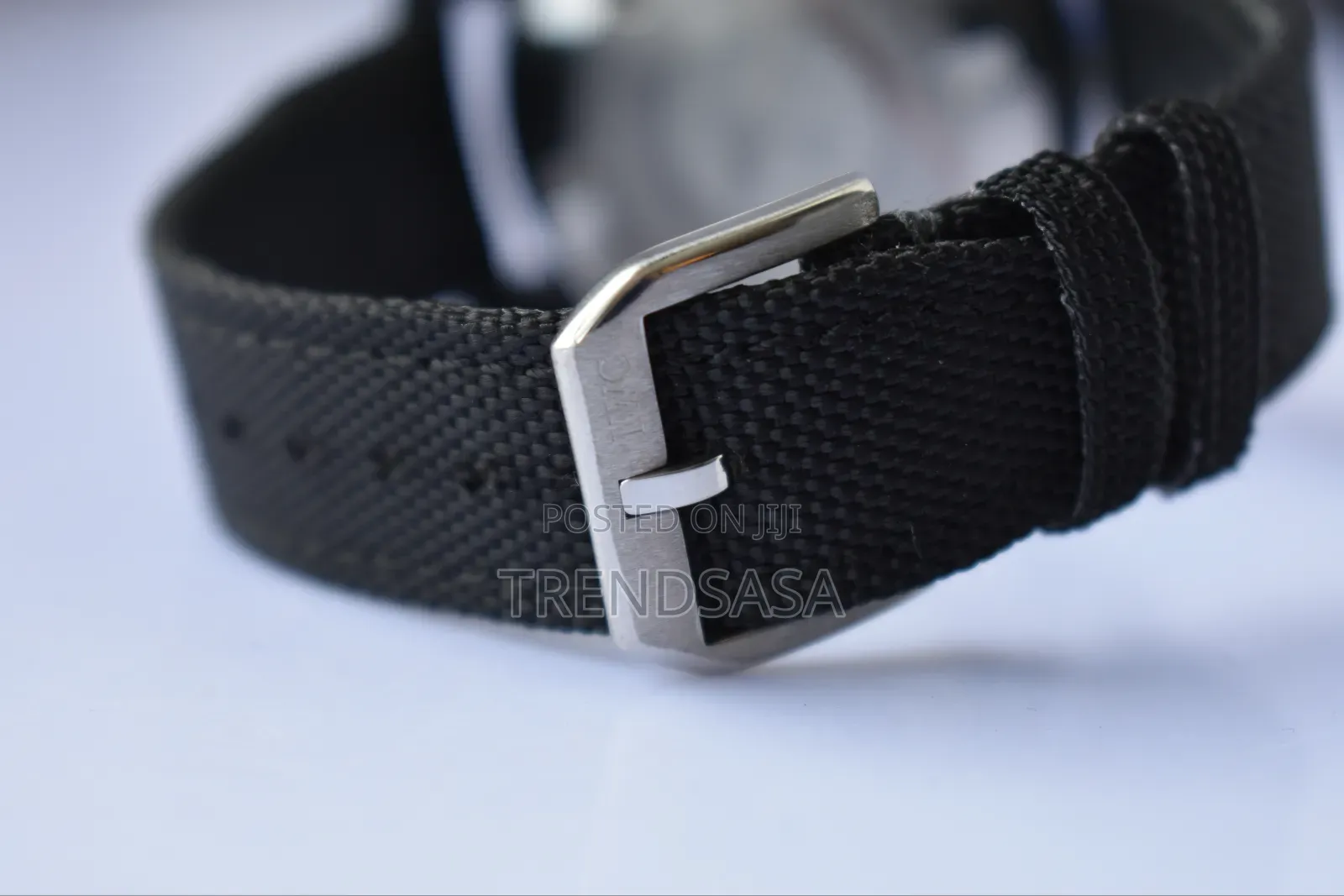 I W C Shaffhausen Pilot's Watch Day Date Canvas Straps