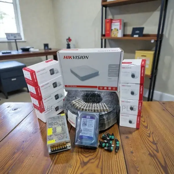 Low Cost Hikvision 8 Turbo Hd 1080p CCTV Cameras Complete System Kit