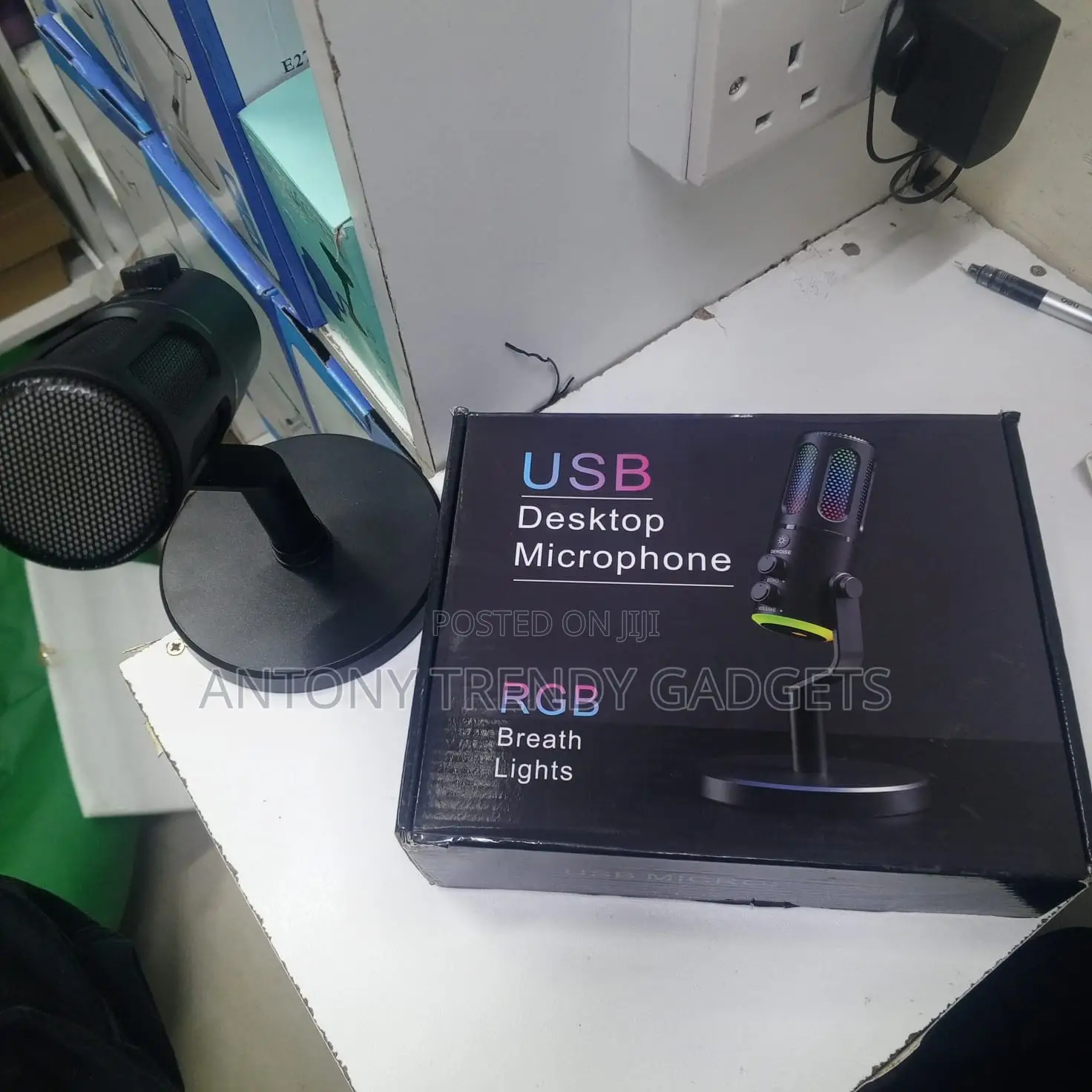 Plug & Play Rgb Condenser Mic For Streaming, Pc & Ps5