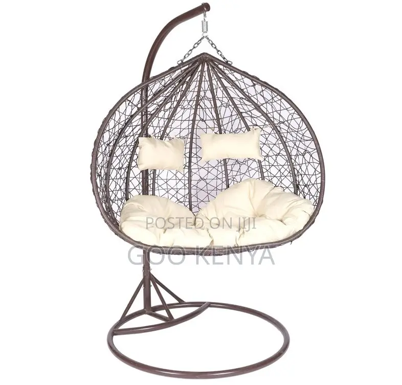 Home Chair;Cozy Rattan Hammock Egg Chair for Courtyard and Parks