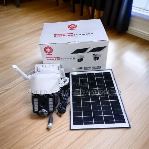 Solar Powered V380 Pro 4g PTZ Camera With Ai Auto Tracking Feature
