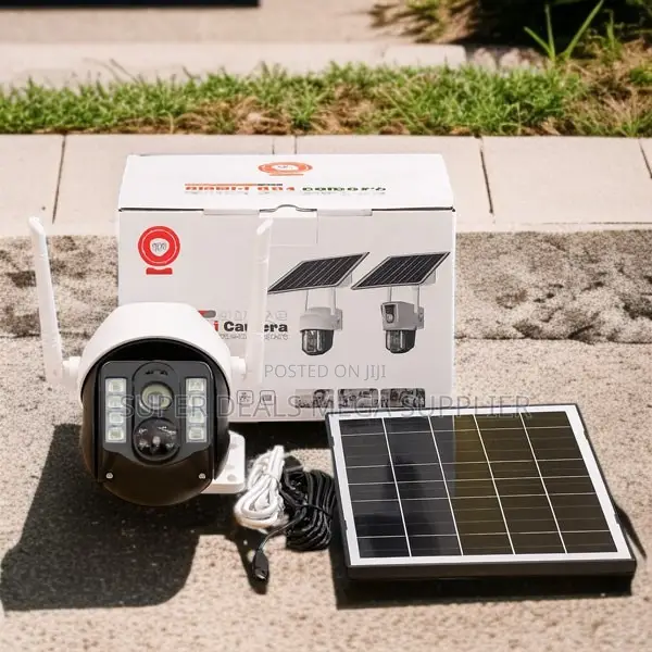 V380 Pro Solar 4g PTZ Camera With Infrared Night Vision and Auto Track