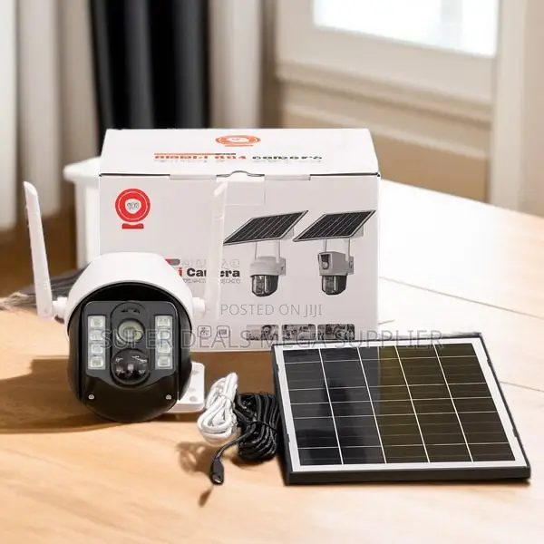 Smart V380 Pro 4g PTZ Solar Camera With Two-Way Audio and Ai Track