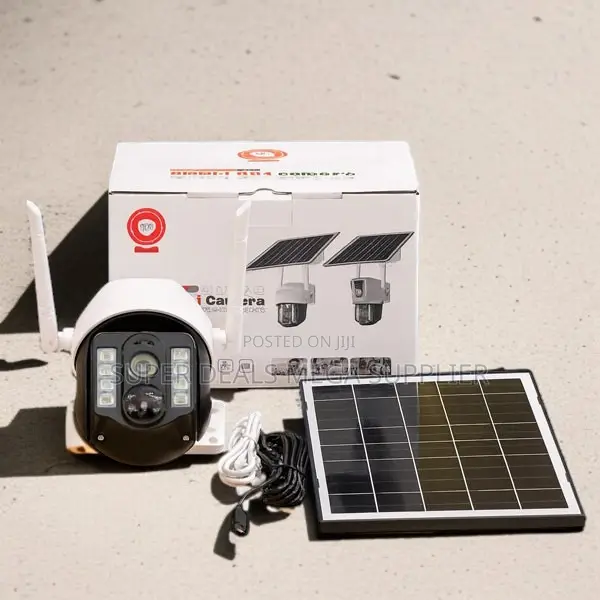 Solar Powered V380 Pro 4g PTZ Camera With Ip66 Weatherproof Housing