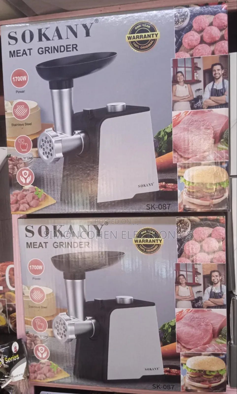 Sokany Electric Meat Grinder
